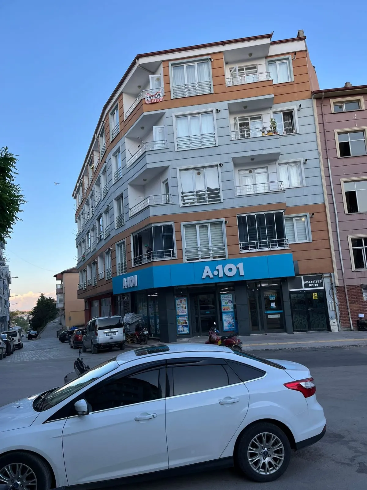 KİRALIK 1+1 DAİRE  3. KAT 68M2 HOCA SÜLEYMAN MAHALLESİ ULUS CADDESİ A101 MARKET ÜSTÜ MERZİFON