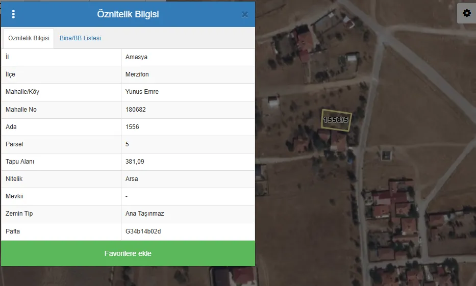 SATILIK 381 M2 ARSA YUNUS EMRE MAHALLESİ